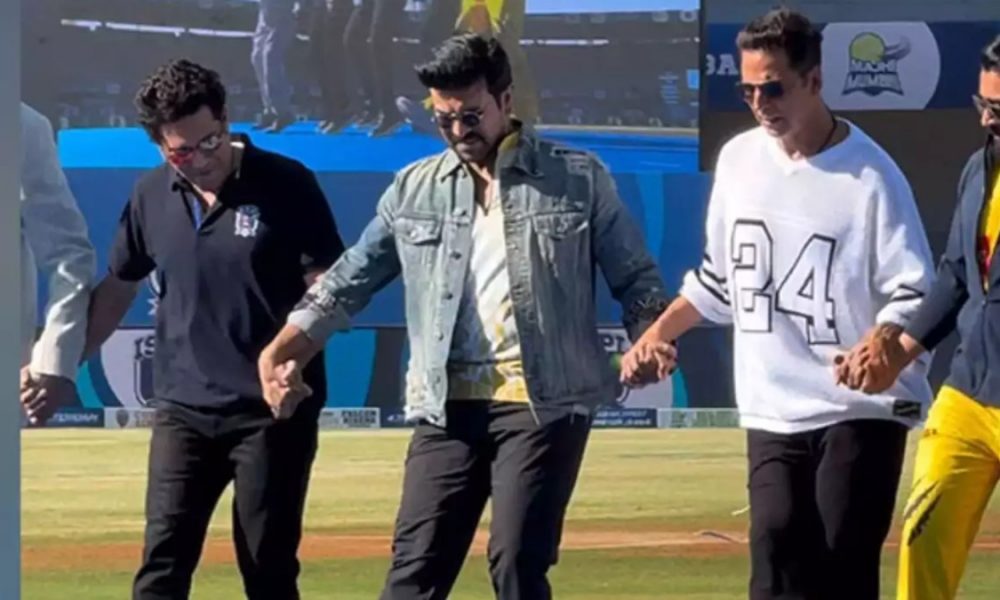 Watch: Sachin Tendulkar, Akshay Kumar, Ram Charan grooves to Naatu Naatu Song