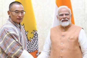 Bhutan PM Tshering Tobgay thanks PM Narendra Modi for his visit