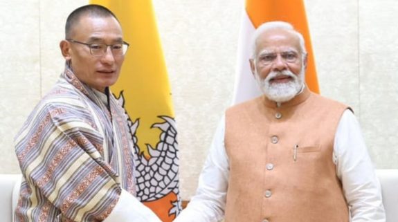 Bhutan PM Tshering Tobgay thanks PM Narendra Modi for his visit