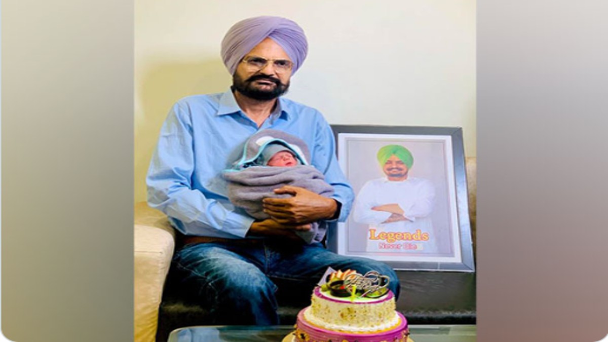 Sidhu Moosewala’s Parents welcome Baby Boy, father shares picture..
