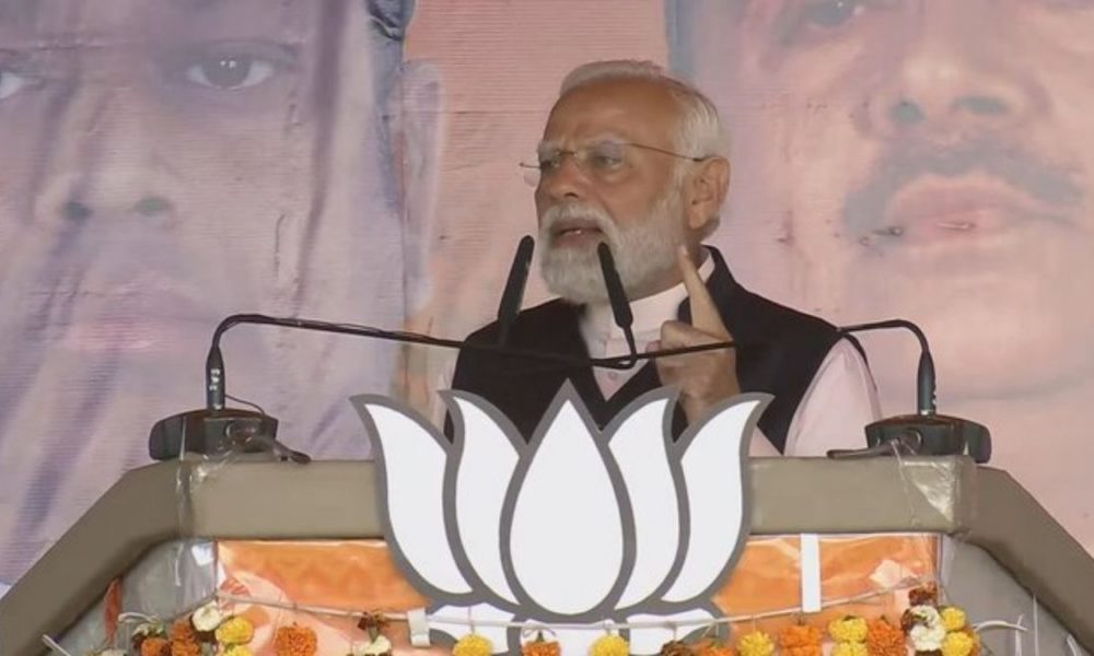 Country is seeing what TMC has done with sisters of Sandeshkhali: PM Modi