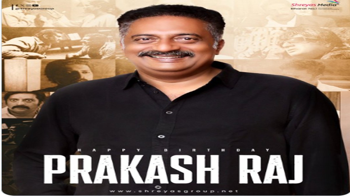 Happy Birthday Prakash Raj: Exploring the South Star’s Journey in Telugu and Tamil Cinema