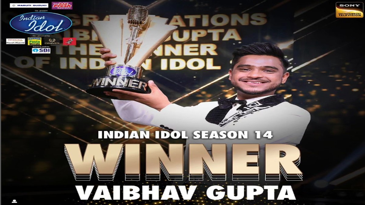Indian Idol 14: Who is Vaibhav Gupta, winner of singing reality show who won a cash prize of Rs 25 Lakhs