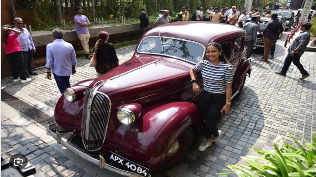 Vintage car rally in Hyderabad