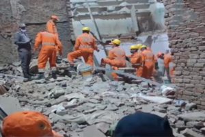 Building collapses in Delhi’s Kabir Nagar; two dead, one critical