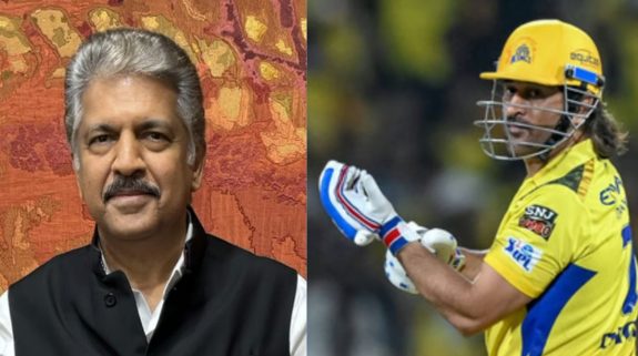 ‘I am grateful that my name is Mahi-ndra, says businessmen Anand Mahindra praising M S Dhoni