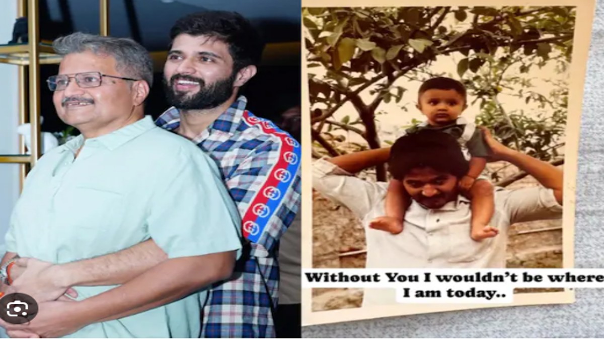 Vijay Deverakonda pens down emotional note for his father, says ‘You are my Family Star’
