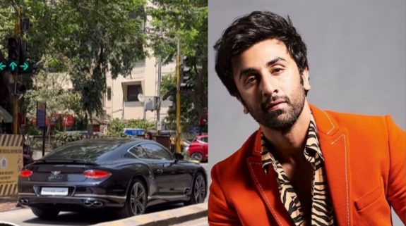 Watch: Ranbir Kapoor drives his new Bentley Continental worth Rs 8 crore on Mumbai’s streets, Video viral