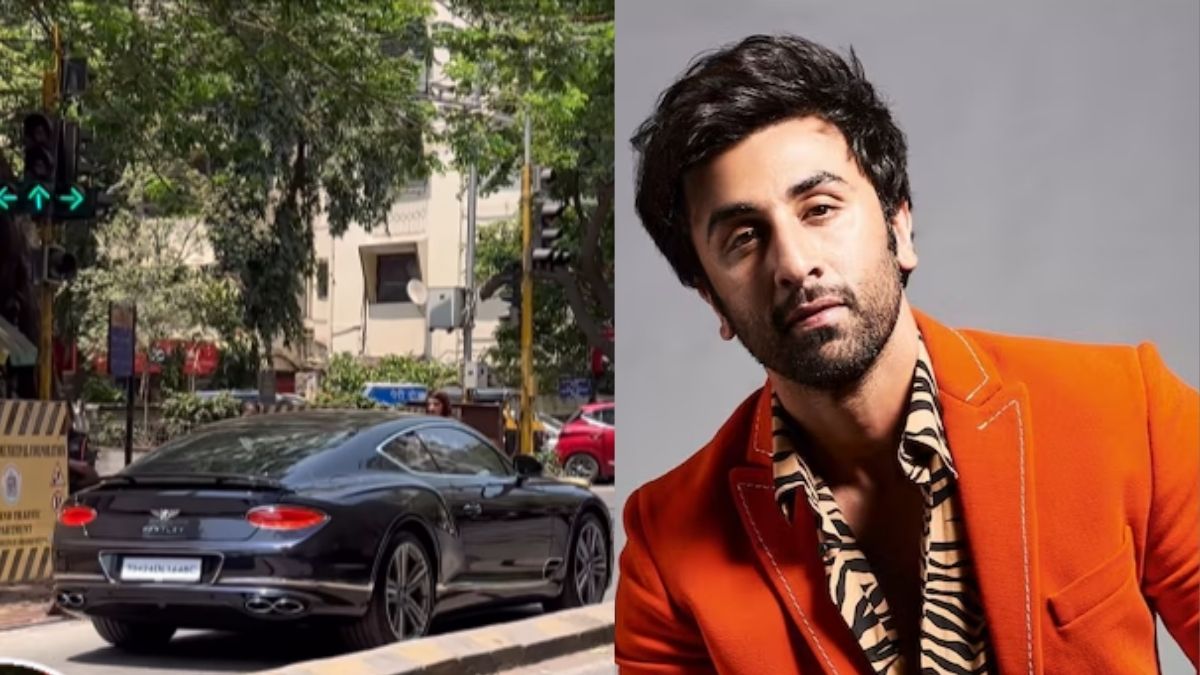 Watch: Ranbir Kapoor drives his new Bentley Continental worth Rs 8 crore on Mumbai’s streets, Video viral