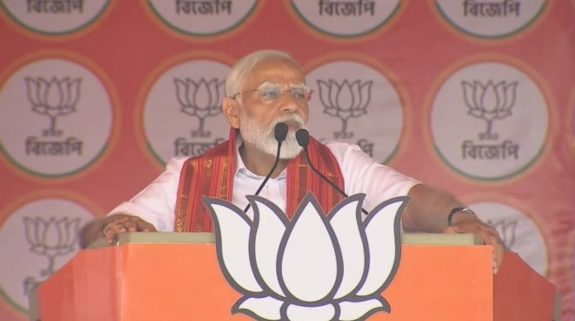 Trinamool government tried its best to protect accused in Sandeshkhali: PM Modi in West Bengal