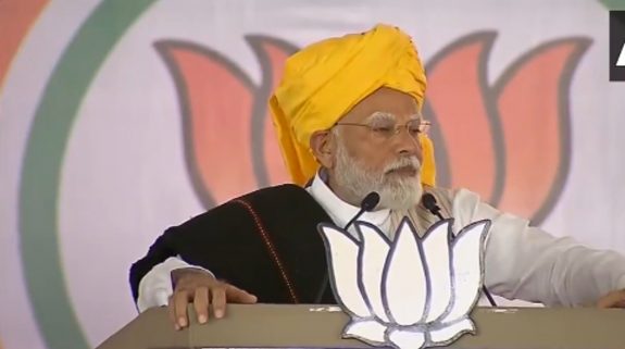 “Couldn’t even provide farmers water to irrigate fields in 60 years”: PM Modi guns for Congress