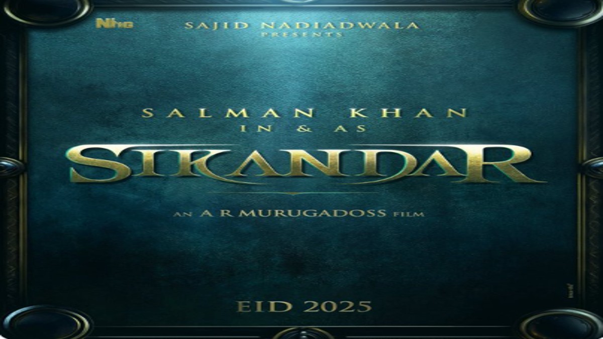 Salman Khan-A R Murugadoss announce New Film ‘Sikandar’ to be release on Eid 2025