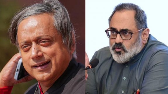 Shashi Tharoor accepts Chandrasekhar’s challenge to debate on development of Thiruvananthapuram