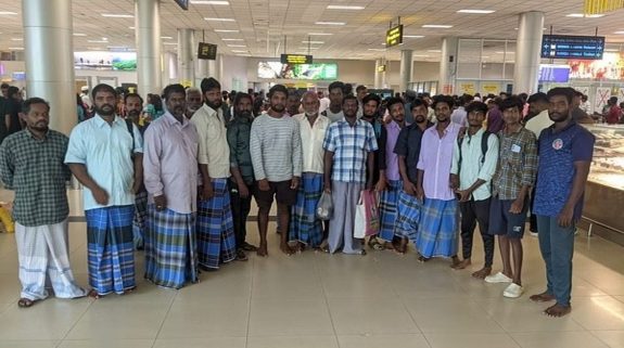 Tamil Nadu: 19 Indian fishermen repatriated from Sri Lanka