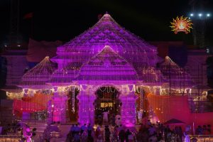 Devotees flock to Ayodhya’s Ram temple in large number for ‘Ram Navami’ celebration