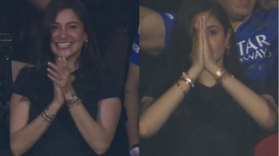 Watch: Anushka Sharma’s joyful reaction after Virat Kohli’s RCB beats DC, netizens say what a beautiful couple