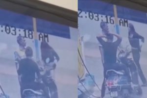 Watch: Woman removes clothes in front of Petrol Pump worker in Viral video, Netizens Say, “Too much…”