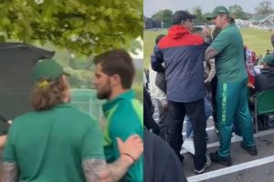 Watch: Shaheen Afridi rages at Afghani fan for abusing him during IRE vs PAK 2nd T20I, Video goes viral