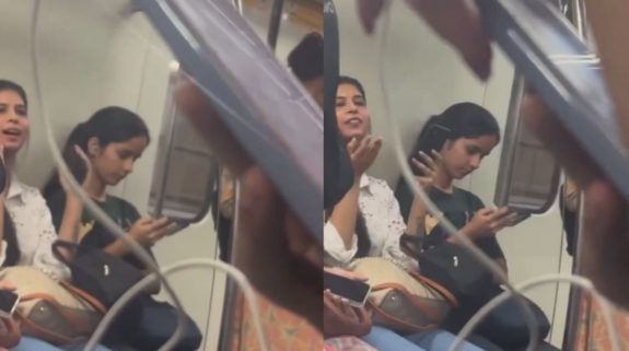 Viral Video: Women fight over seat inside Delhi Metro, netizens say, “Just a normal day”