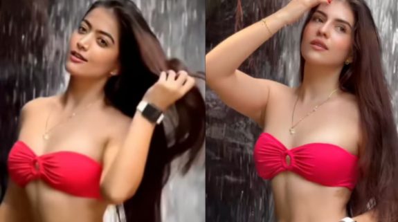 Viral: Rashmika Mandanna’s Another Deepfake Video in Red-Bikini Sparks Controversy, Here’s the Truth About It