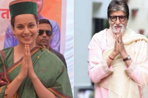 Kangana Ranaut gets trolled for comparing herself with Big B, Netizens say what a Joke!