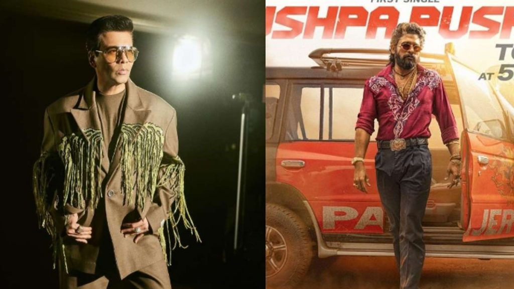 Karan Johar Pushpa Pushpa