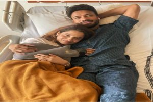 Netizens troll Ankita Lokhande and Vicky Jain for clicking Cosy Pictures on a Hospital Bed