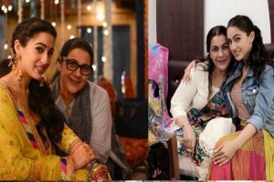 Sara Ali Khan shares cute moments with her mother on this Mother’s Day.. says she is my world