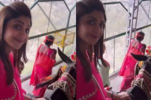 Shilpa Shetty, Shamita Shetty trolled for riding horses at Vaishno Devi, netizens say kya fayda itni fitness ka..