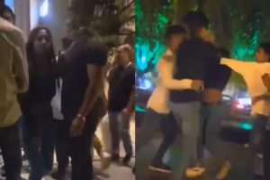 Watch: Drunk woman verbally abuses, attacks man in Lucknow’s Gomti Nagar Area, Viral video surface