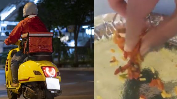 Viral Video: Vegetarian man receives chicken piece in online ordered paneer biryani, says, “Religious sentiments hurt”