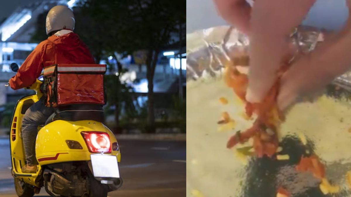 Viral Video: Vegetarian man receives chicken piece in online ordered paneer biryani, says, “Religious sentiments hurt”