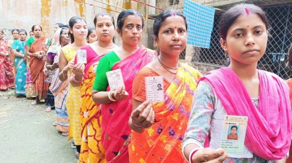 Lok Sabha Elections: 40.32 pc Voter turnout recorded till 1 pm