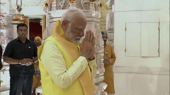 PM Modi offers prayers at Ram Temple in Ayodhya