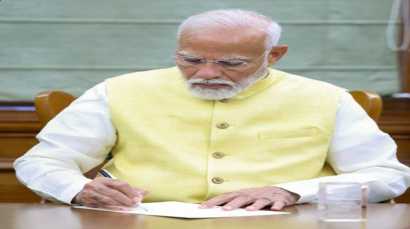 PM Modi assumes charge for 3rd time, signs first file to transfer PM Kisan Nidhi instalment to farmers