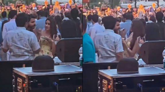 Watch: Janhvi Kapoor feeds boyfriend Shikhar Pahariya at Anant-Radhika Merchant’s Cruise Party