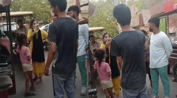 Watch: Video of woman & rikshaw driver fighting over Rs 10 goes viral, netizen say, “Chapri ladkiyaan…”