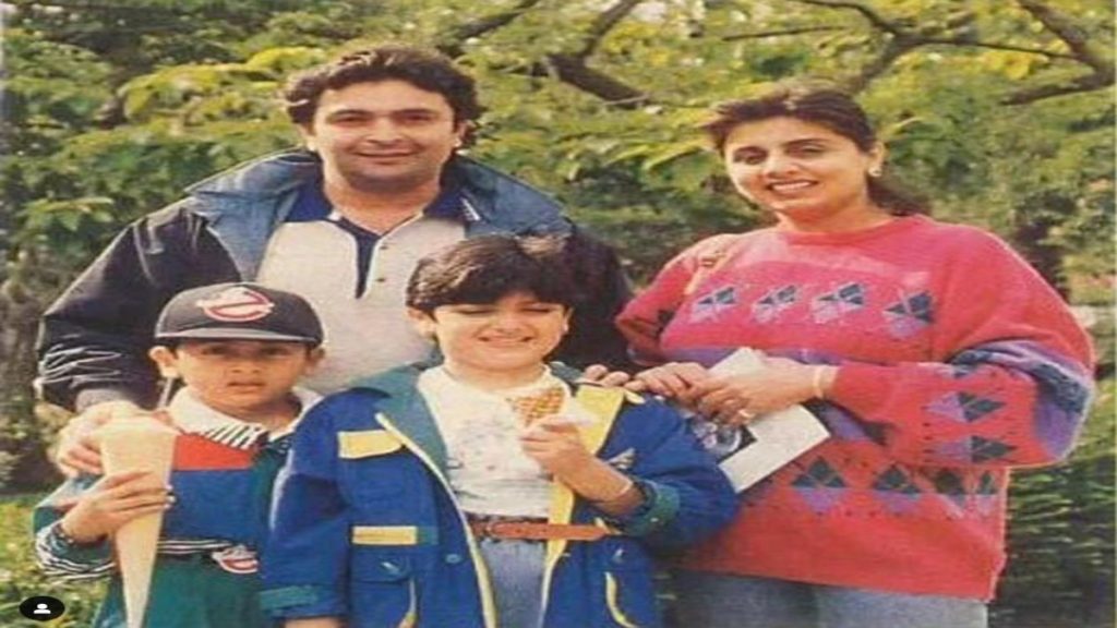 Ranbir on Father's Day