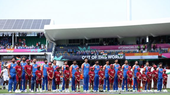 India vs Afghanistan: Indian team wears black armbands in honour of David Johnson