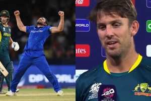 Mitchell Marsh reacts to Gulbadin Naib’s fake injury says, “Was in tears…”