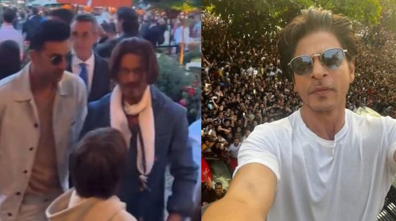 Shah Rukh Khan’s new look at second Ambani pre-wedding, draws comparison to Johnny Depp