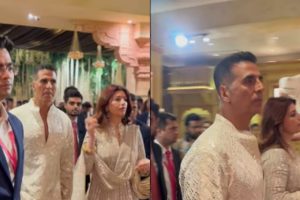 Netizens troll Akshay Kumar for not wearing a mask as he attends Ambani event after tested positive for Covid