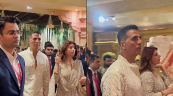 Netizens troll Akshay Kumar for not wearing a mask as he attends Ambani event after tested positive for Covid