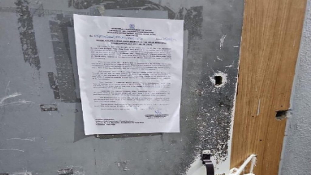 MCD seals basement