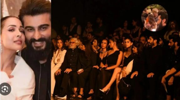 Arjun Kapoor spotted protecting Malaika Arora as she walked past him at a Fashion Event amid break-up rumours