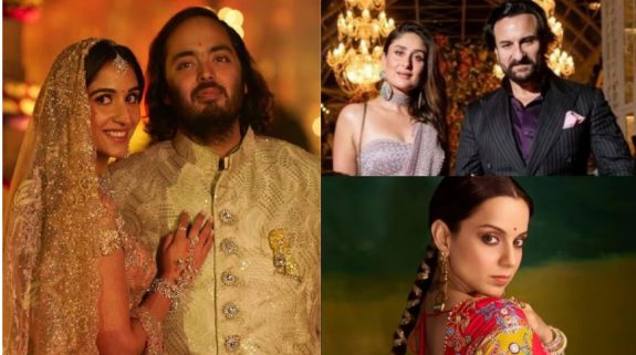 A look at the stars who missed the grand wedding from Kangana Ranaut to Kareena Kapoor Khan