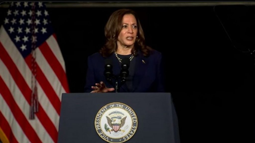 Kamala Harris attacks trump