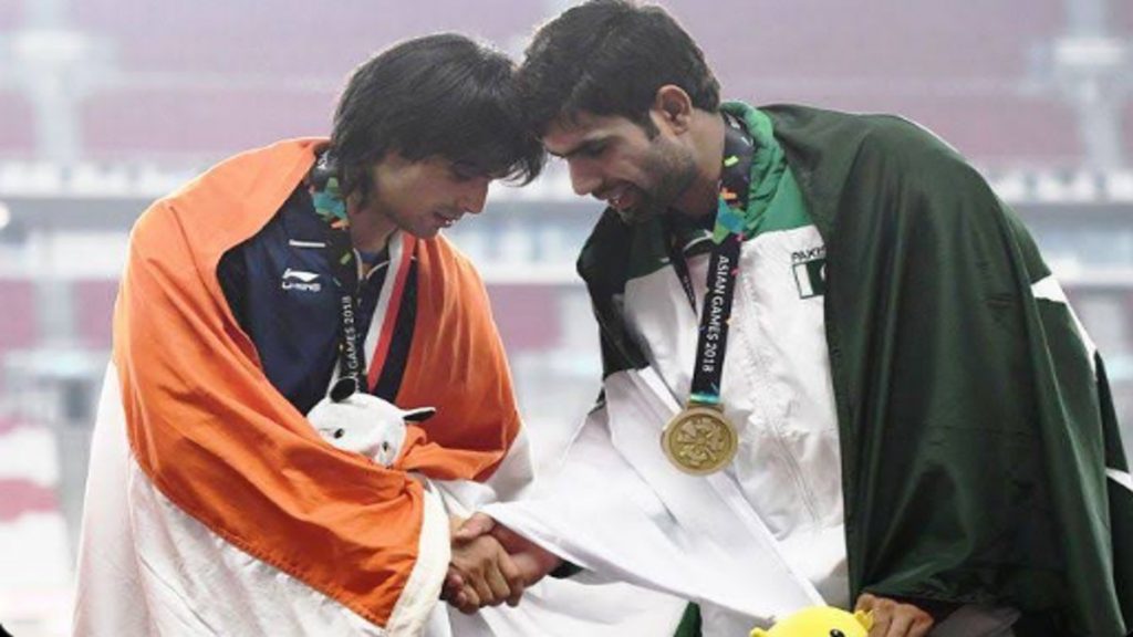 Neeraj Chopra and Arshad