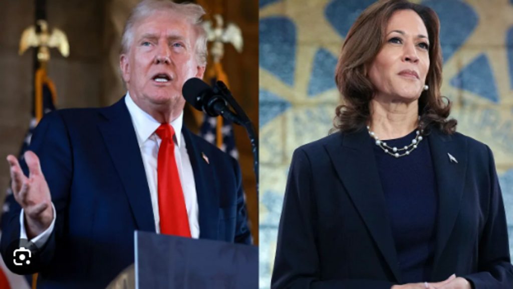 Trump & Kamala Harris