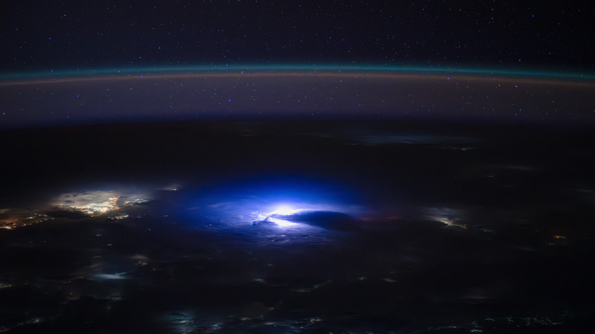 Watch: Astronaut shares breathtaking image of ‘lightning over India’s night sky’, leaves netizens astonished